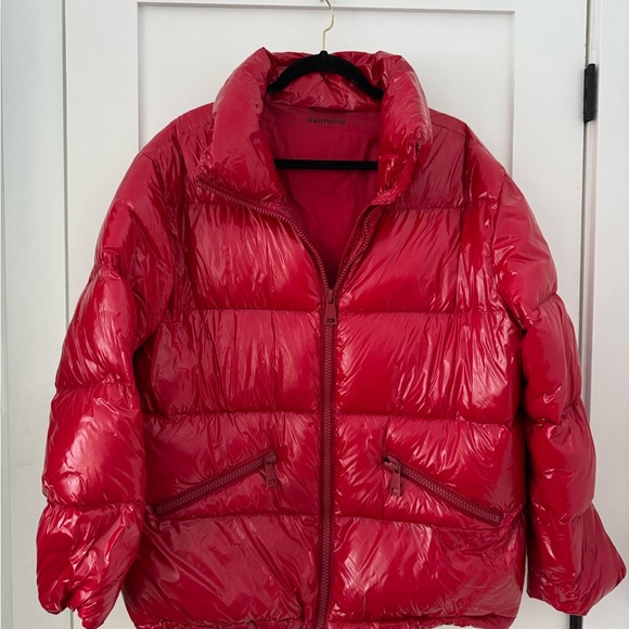 Red Puffer Jacket - Picture 1 of 7